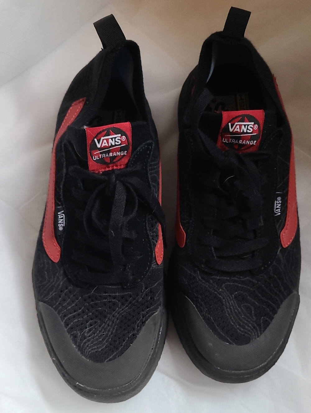 Vans UltraRange Black and Red Men's Sneakers